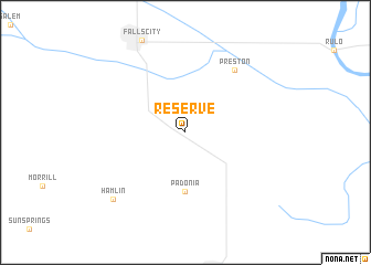 map of Reserve