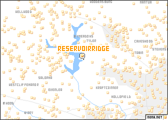 map of Reservoir Ridge