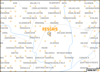 map of Resgais