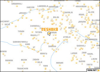 map of Reshaka