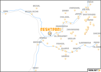 map of Resht Pari