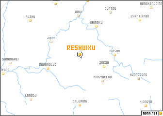 map of Reshuixu