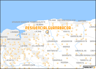 map of Residencial Guanabacoa