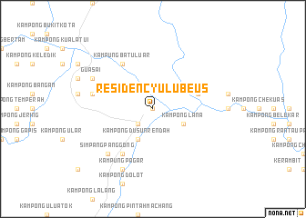 map of Residency Ulu Beus