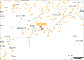 map of Resnik