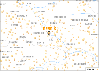 map of Resnik