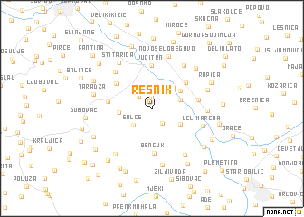 map of Resnik