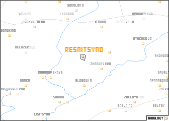 map of Resnitsyno