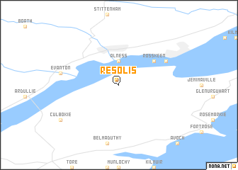 map of Resolis