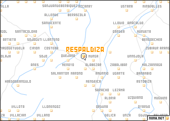 map of Respaldiza