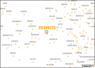 map of Respeito