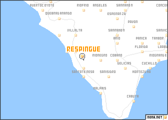 map of Respingue