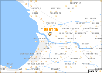 map of Restad
