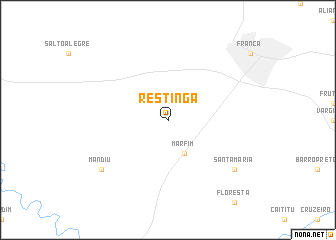 map of Restinga
