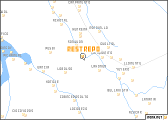 map of Restrepo