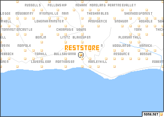 map of Rest Store