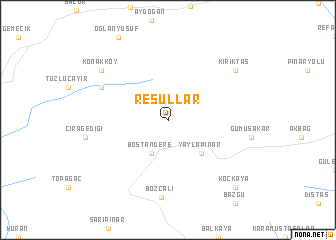 map of Resullar