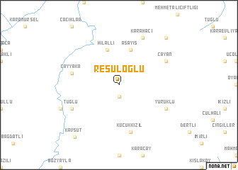 map of Resuloğlu