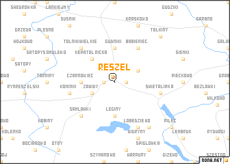 map of Reszel