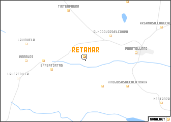 map of Retamar