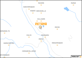 map of Retama