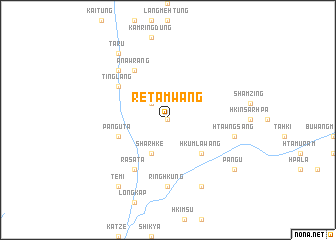 map of Retāmwāng