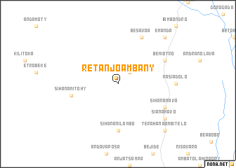 map of Retanjo Ambany