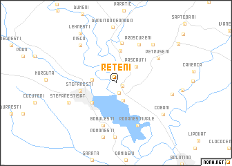 map of Reteni