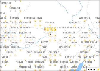 map of Retes