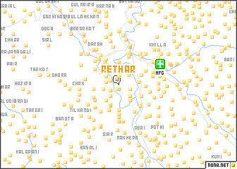 map of Rethar