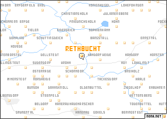 map of Rethbucht