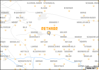 map of Rethmar