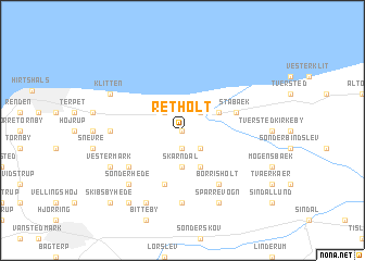 map of Retholt