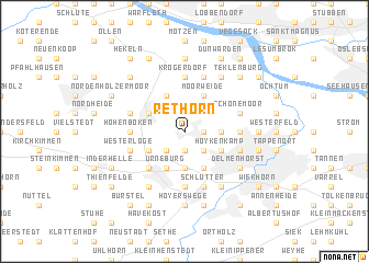 map of Rethorn