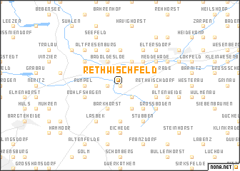 map of Rethwischfeld