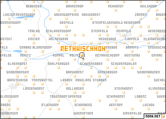 map of Rethwischhöh