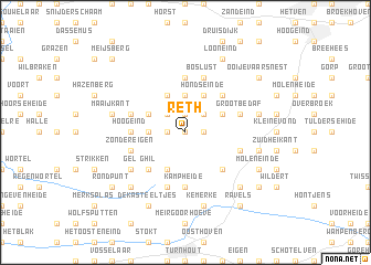 map of Reth