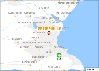 map of Retiefville