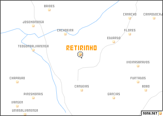 map of Retirinho