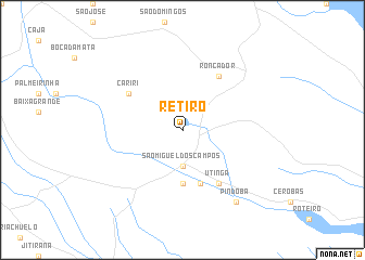 map of Retiro