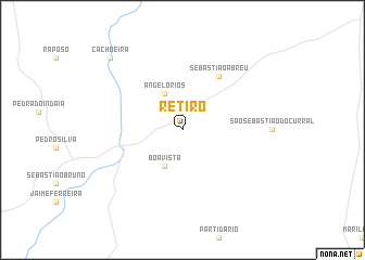 map of Retiro