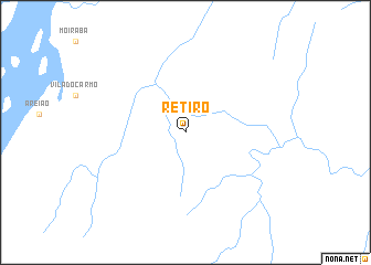 map of Retiro