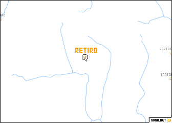 map of Retiro