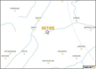 map of Retiro