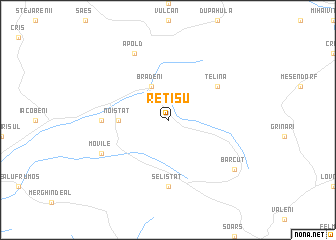map of Retişu