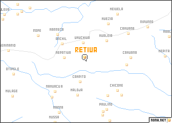 map of Retiua