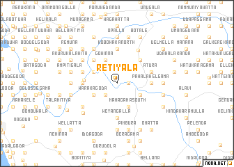 map of Retiyala