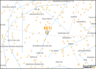 map of Reti