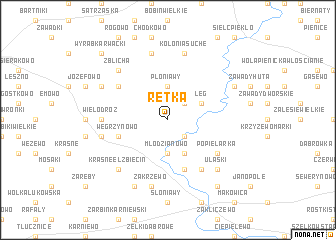 map of Retka