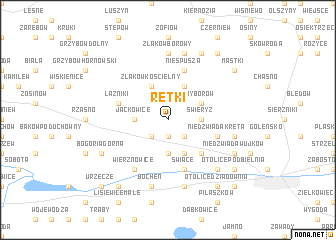 map of Retki